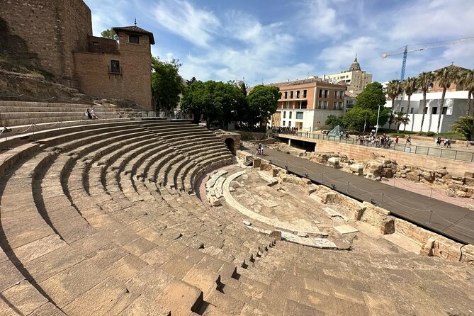 Ultimate Malaga History & Tapas - All Included Full Experience - Alcazaba (XI-century fortress): interior walls, steep stairs, and big views