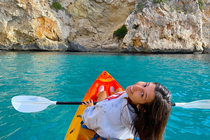 Uncharted Caves & Snorkelling Heaven: Cala Granadella Kayak Tour - Stop 4: Playa Ambolo, the closed-to-the-public finale