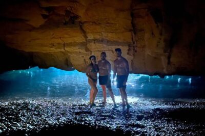Uncharted Marine Reserve Cave, Snorkel & Cliff Jumping Kayak Tour - Getting oriented: meeting point, group size, and supervision