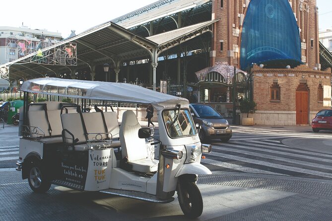 Valencia Complete Tour by Tuk Tuk - Mercado-Style Modernism, a Rococo Palace, and Valencia’s Bull Ring