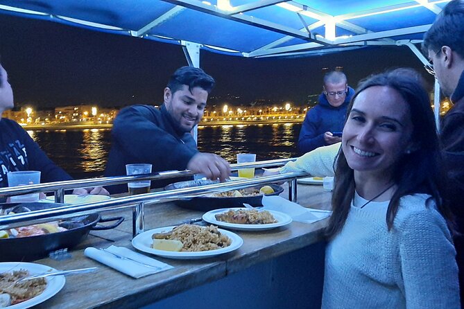 Valencia Evening Cruise with Dinner and Drinks - Boat Comfort: Small Craft, Covered Top, and Real-Life Limitations
