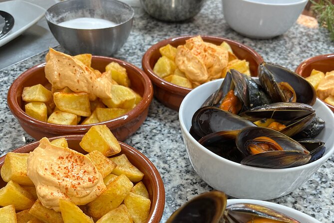Valencian Paella Cooking Class, Tapas & Sangria - Evening - Lunch Isn’t the Point: Tapas, Paella, Salad, Dessert, and Drinks