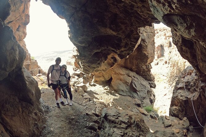 Via Ferrata Gran Canaria: Adventure Route for First Time Climbers - Climbing the iron-step route: what it feels like for first-timers