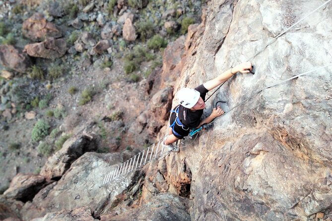Via Ferrata Gran Canaria: Adventure Route for First Time Climbers - Views over the valley and ocean: why you’ll remember this part