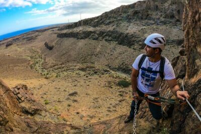 Via Ferrata in Gran Canaria. Vertical adventure park. Small groups - The Gear Setup: What You Don’t Have to Worry About
