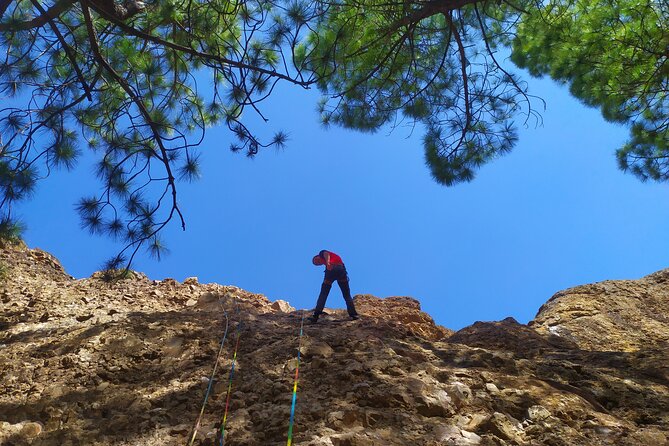 Via Ferrata in Gran Canaria. Vertical adventure park. Small groups - The Signature Fun: Rope Bridge, Swing, and a Volcanic Tunnel