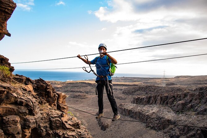 Via Ferrata in Gran Canaria. Vertical adventure park. Small groups - Views and Atmosphere: Why This Doesn’t Feel Like a Typical Tour