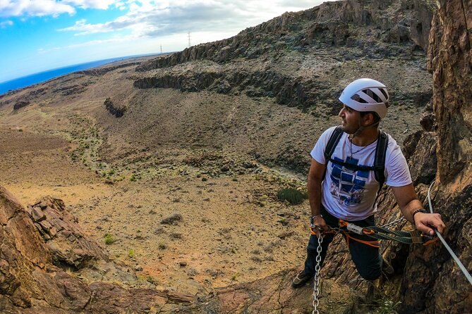 Via Ferrata in Gran Canaria. Vertical adventure park. Small groups - The Gear Setup: What You Don’t Have to Worry About