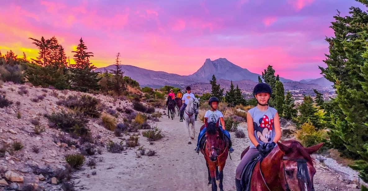 Villajoyosa Horseback Riding in the Mountains with sea views - Price and value: what $47 buys you (and what can add up)