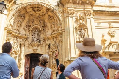 Walking Tour Old town - Ayuntamiento to Konstituzio Plaza: civic power, celebrations, and the old square feeling