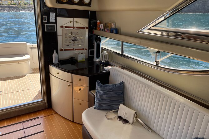 Whales and Dolphins excursion on a Luxury Yacht in Canary Islands - Onboard comfort checklist: drinks, snacks, lunch, and the real restroom